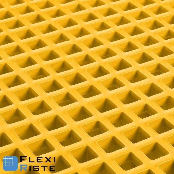 50 mm GRP grating 3666x1226 mm Yellow