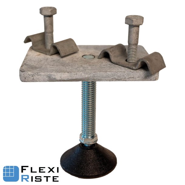 Adjustable foot with mounting plate  Wing