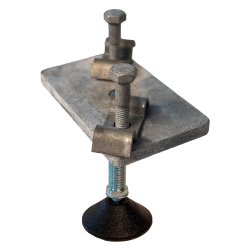 Justerbar ben m/ monteringsplade - Mgevinge