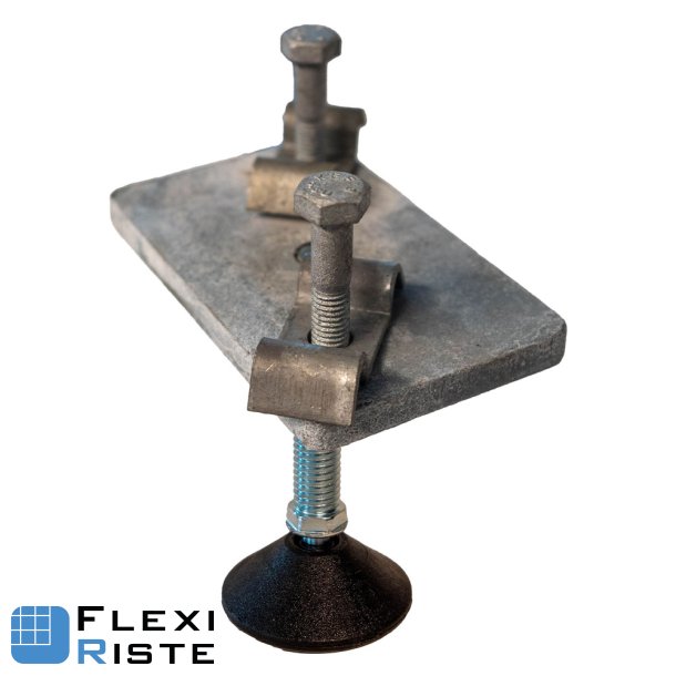 Adjustable foot with mounting plate  Wing