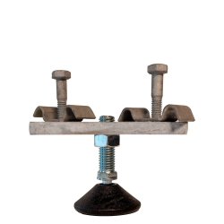 Adjustable foot with mounting plate � Wing