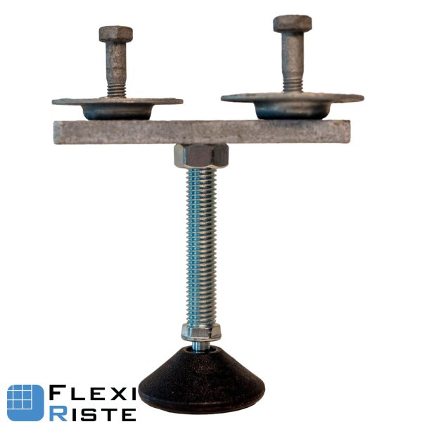 Adjustable foot with mounting plate  Plate