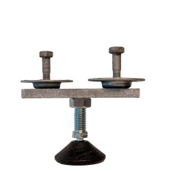 Adjustable foot with mounting plate � Plate