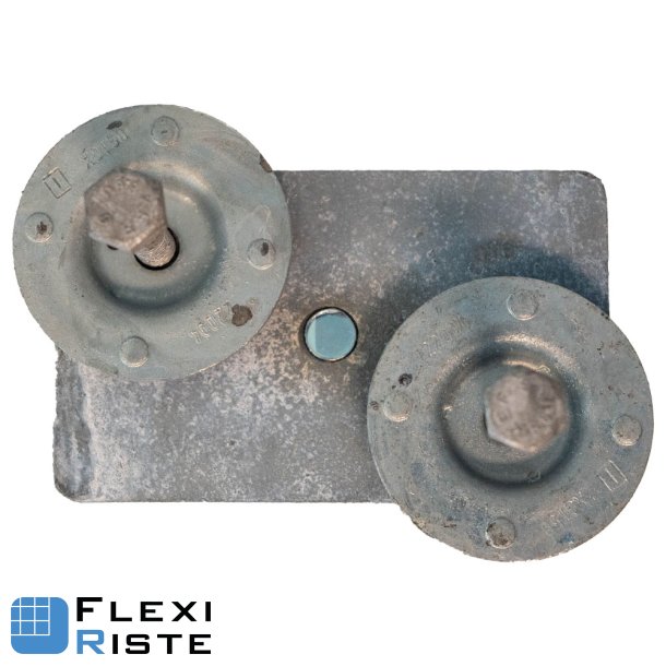 Adjustable foot with mounting plate  Plate