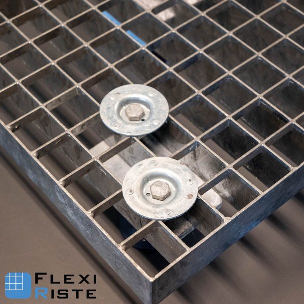 Adjustable foot with mounting plate  Plate