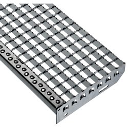 Rustfri Presristetrinn 600x270 mm - Sklisikker