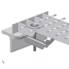 Fastgrelsesbeslag B133T