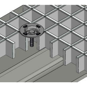 Fastgrelsesbeslag B638T