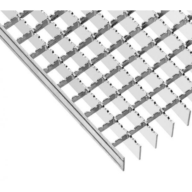 Presrist Rustfri 600X1000 mm Skridsikker